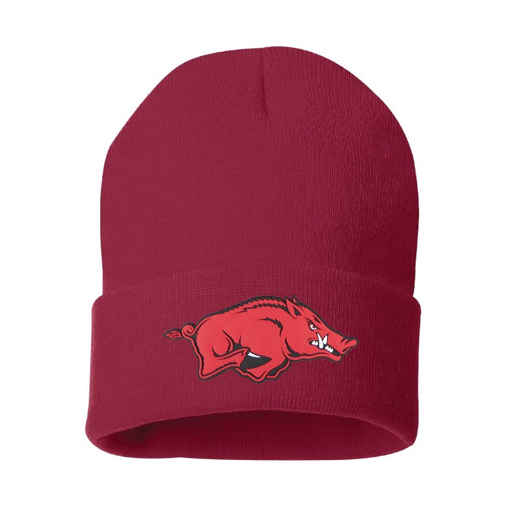 Arkansas Razorbacks 12 in Knit Beanie- Cardinal - Picture 1 of 3